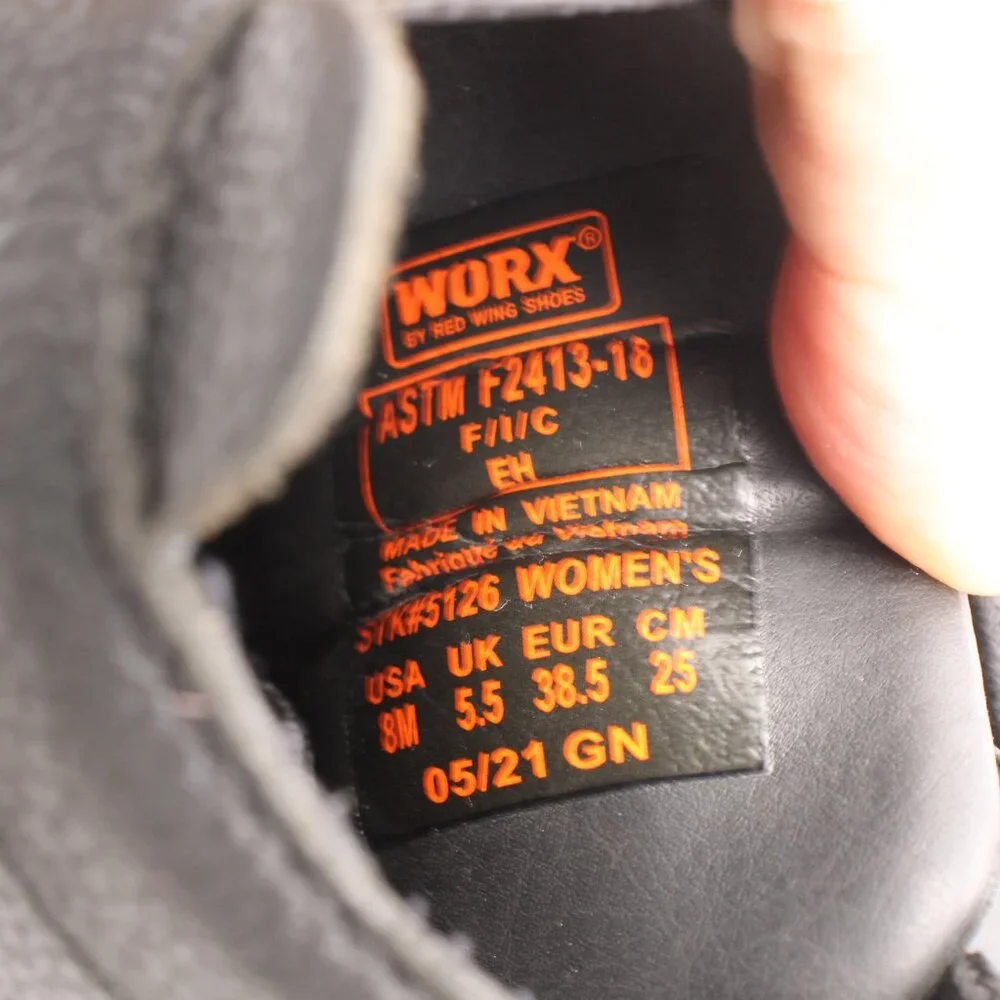 Red Wing Shoes Black Ankle Boots - Picture 3 of 9